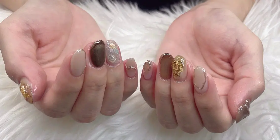 ネイル 渋谷T&B ナサ ギ ロング無制限中✨のネイルデザイン