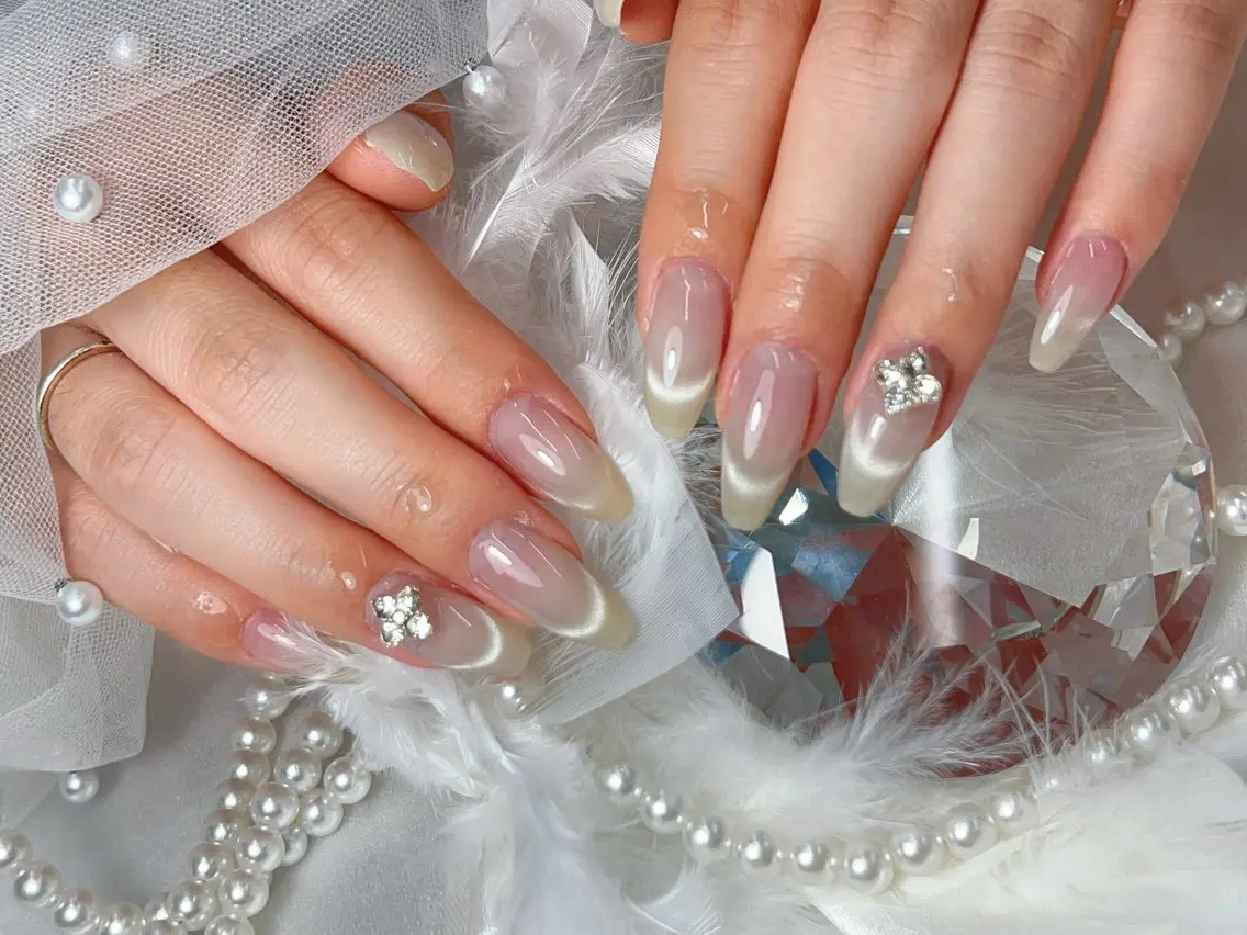ネイル フレンチネイル ハンドネイル bijou nailsのネイルデザイン