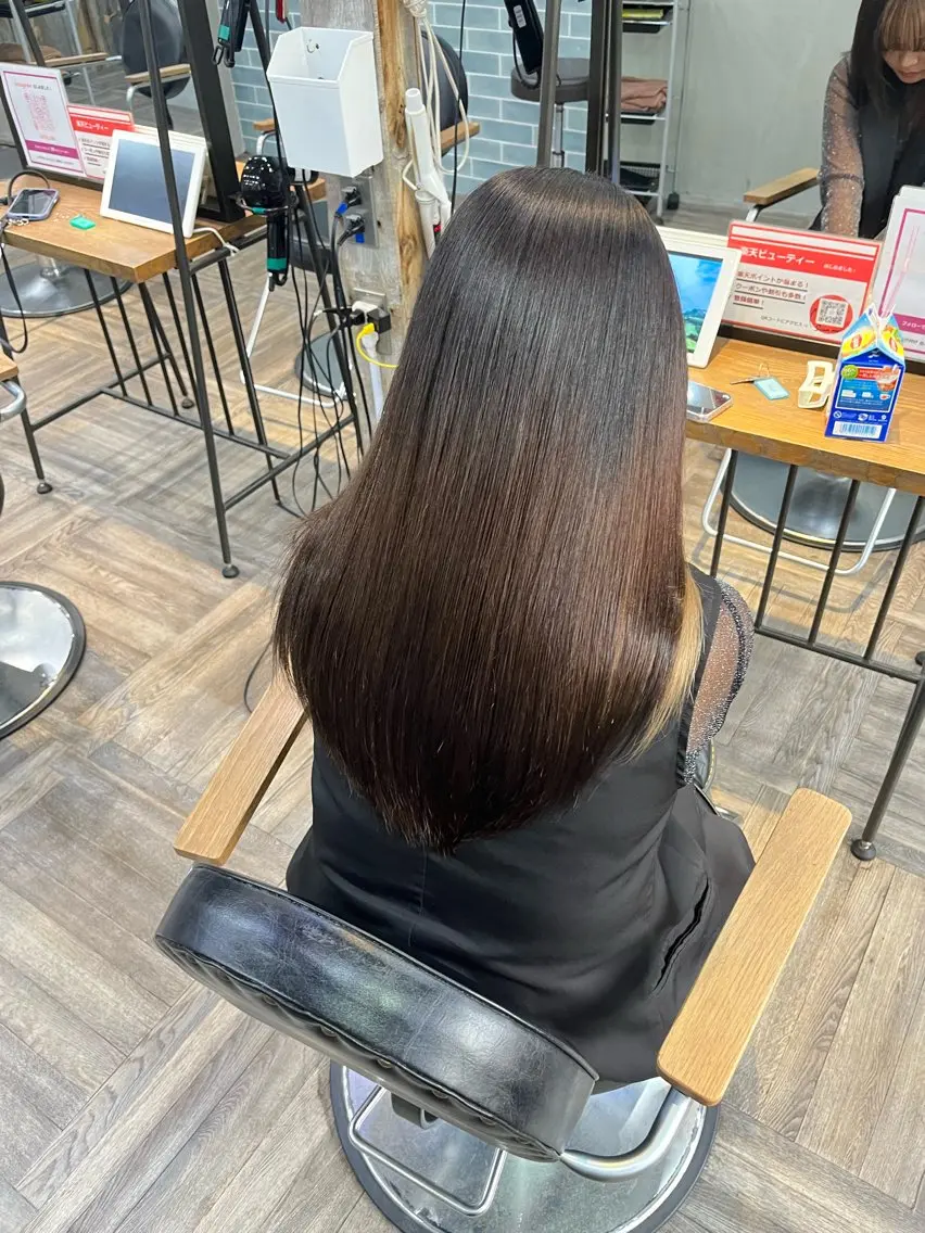 縮毛矯正＋カット🧊の写真