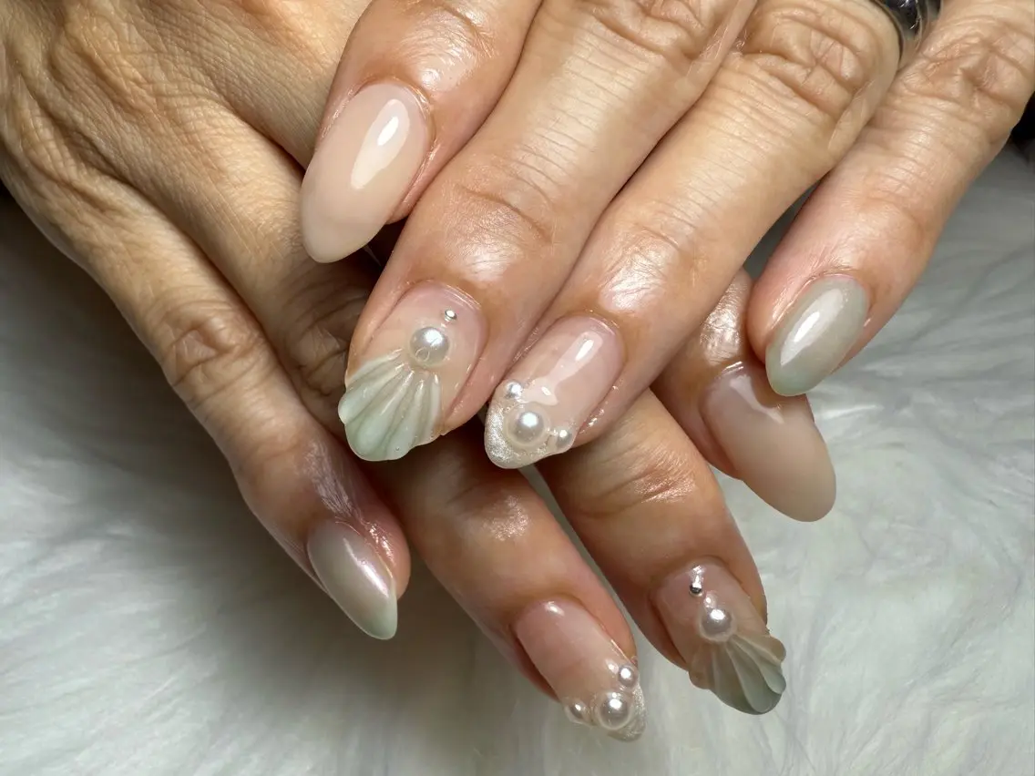 ミディアム shandy nailのネイルデザイン