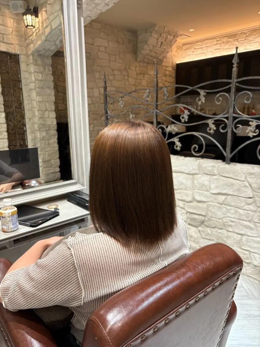 ミディアム 🫧大滝 いくみ🌿辻堂のヘアスタイル