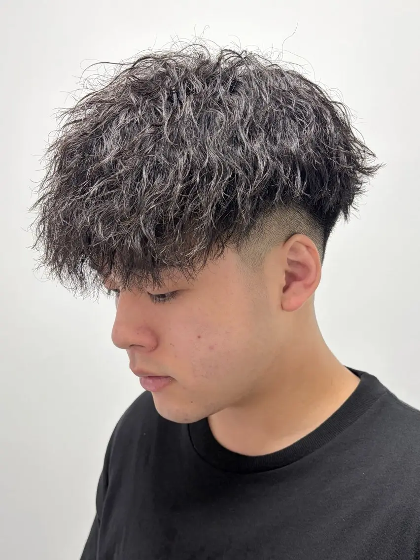 パーマ メンズ メンズ専門サロン 田上 優人のヘアスタイル