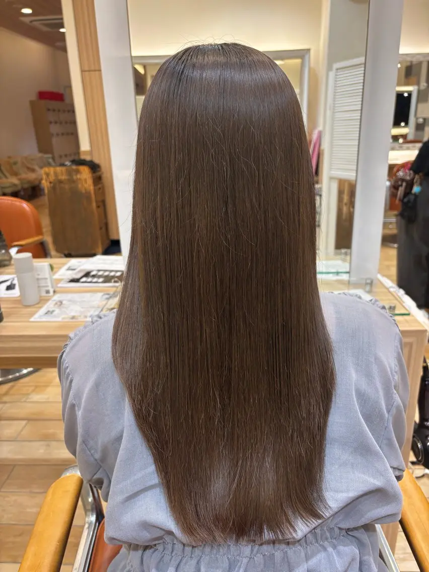 セミロング 平久保 唯那のヘアスタイル