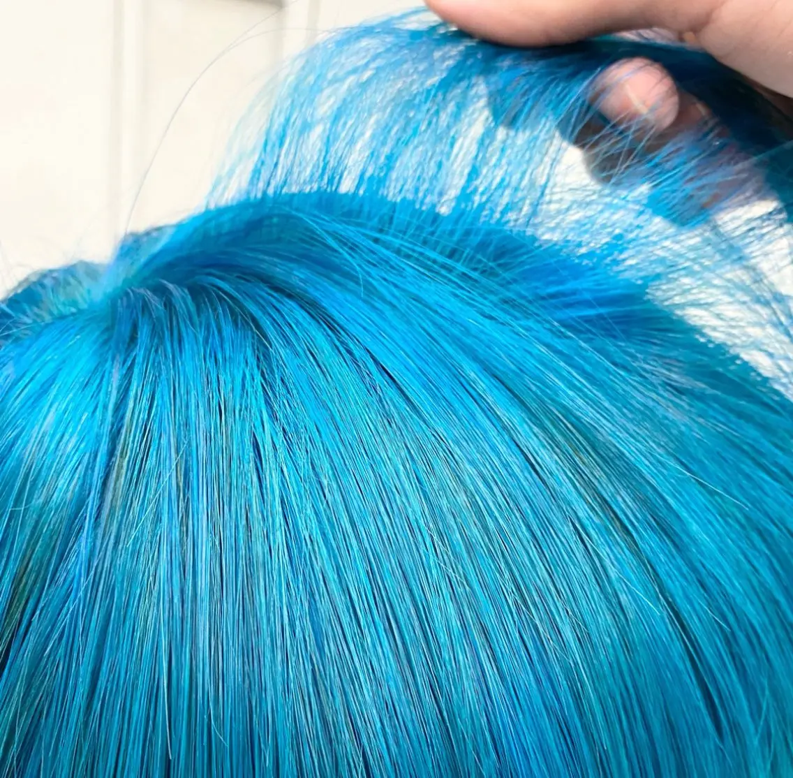 ショート カラー メンズ ブルーカラー 透明感カラー ミント ミントグリーン カット ヘアカラー トリートメント 艶髪と透明感を ‼️/若林のヘアスタイル