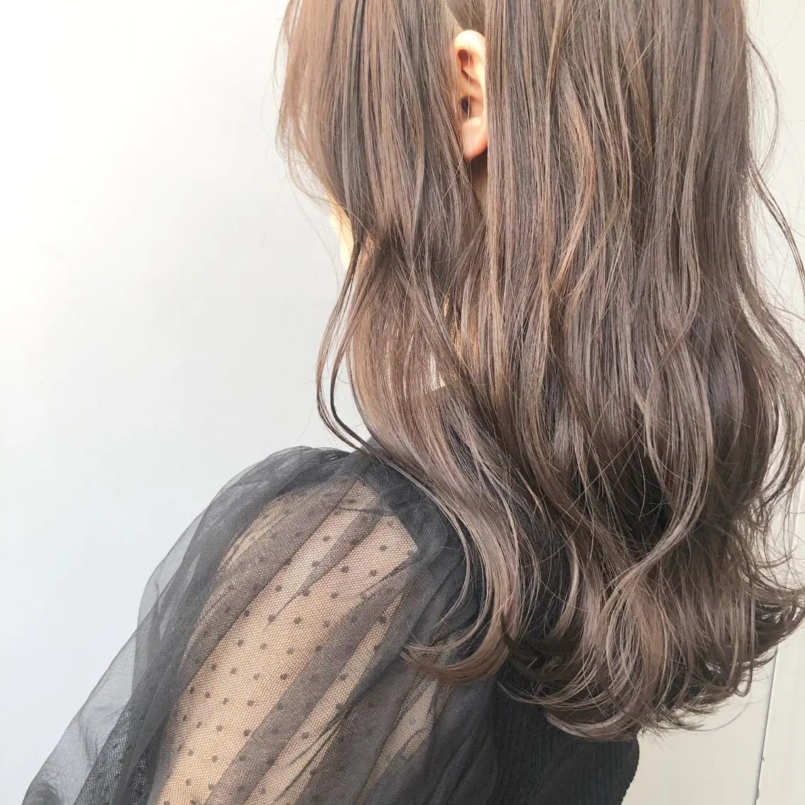 セミロング カラー YU-KA ✂︎Rico.のヘアスタイル