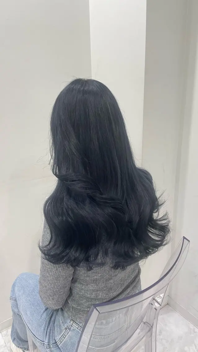 ロング カラー ヘアカラー 中韓レイヤー/ ブラウン🤎はやとのヘアスタイル