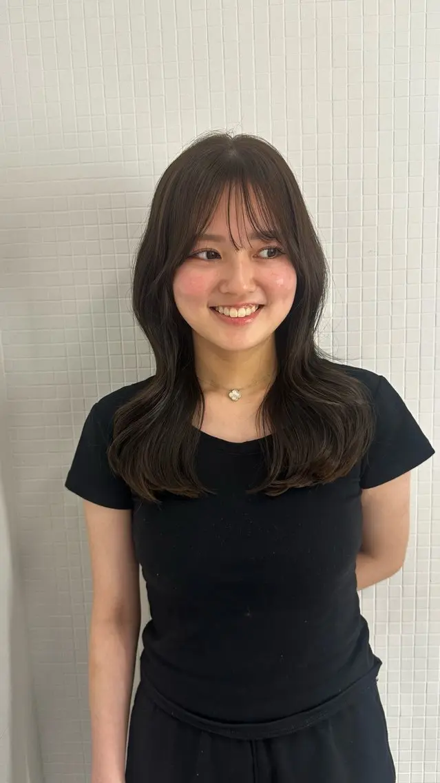 透明感🩵ྀི艶カラー➕極上トリートメント︎💆🏻‍♀️♡の写真