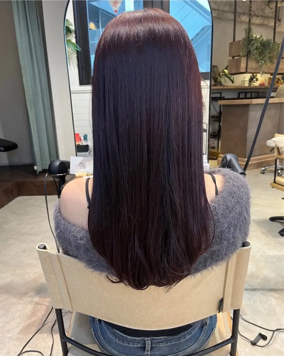ロング カラー anna 🫧のヘアスタイル
