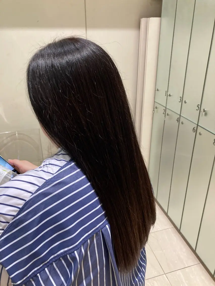 ロング カラー トリートメント 井上 実南🌻🌱のヘアスタイル