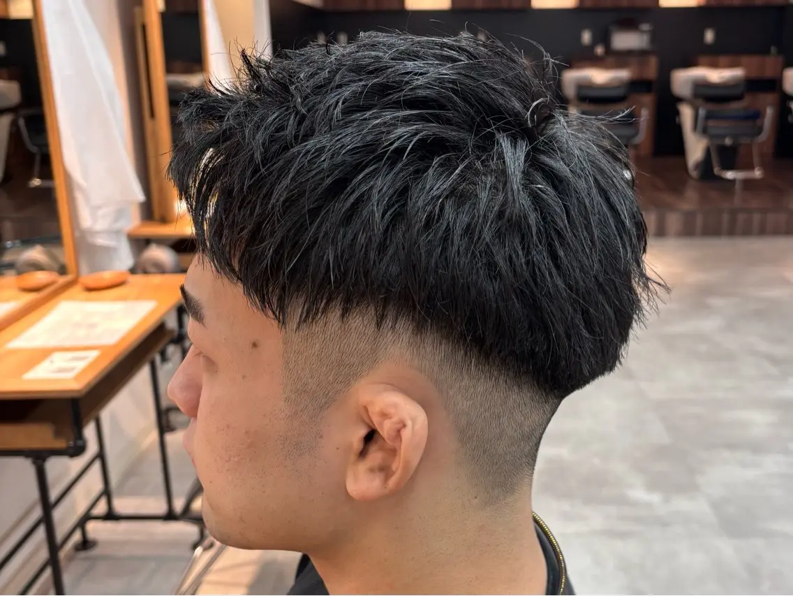 ショート メンズ 🔥フェードカット/ パーマ特化🔥/森のヘアスタイル