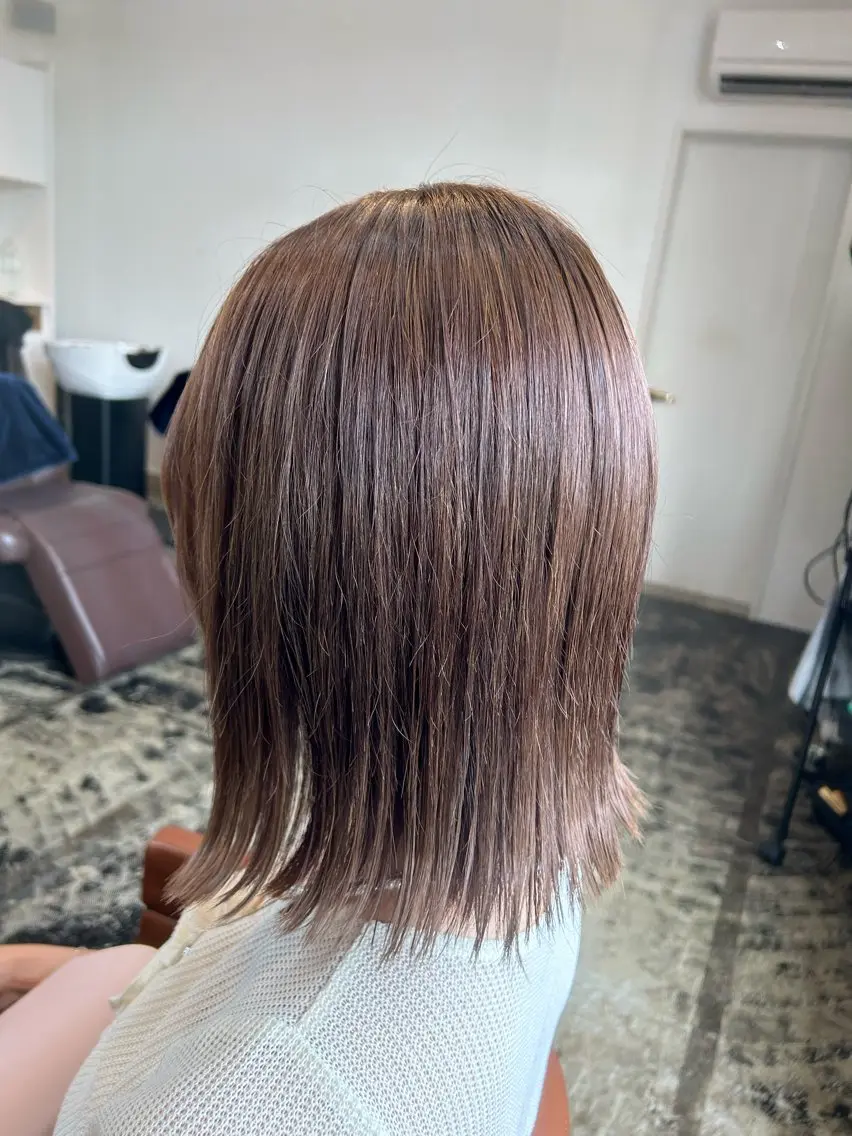 【ミニモ限定クーポン】カット✂️＋透明感カラー🌿の写真