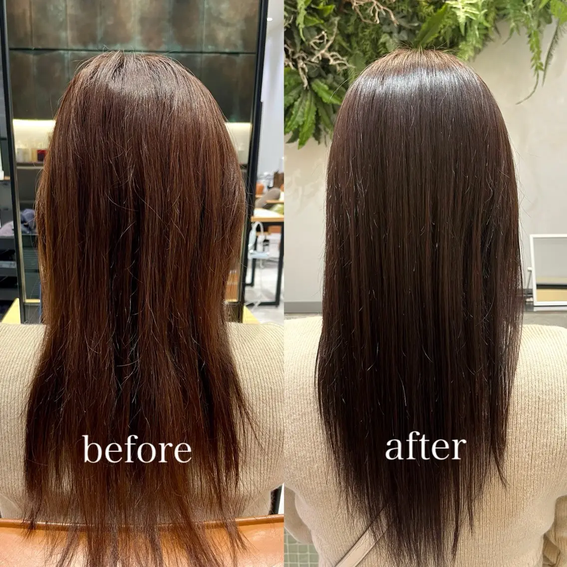 カラー ブラウンカラー マロンブラウン 💎seira｜ 髪質改善・大人カラーのヘアスタイル