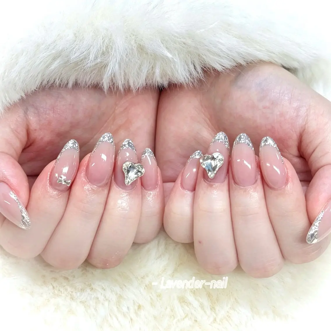 ネイル ハンドネイル Lavender nail·中島公園のネイルデザイン