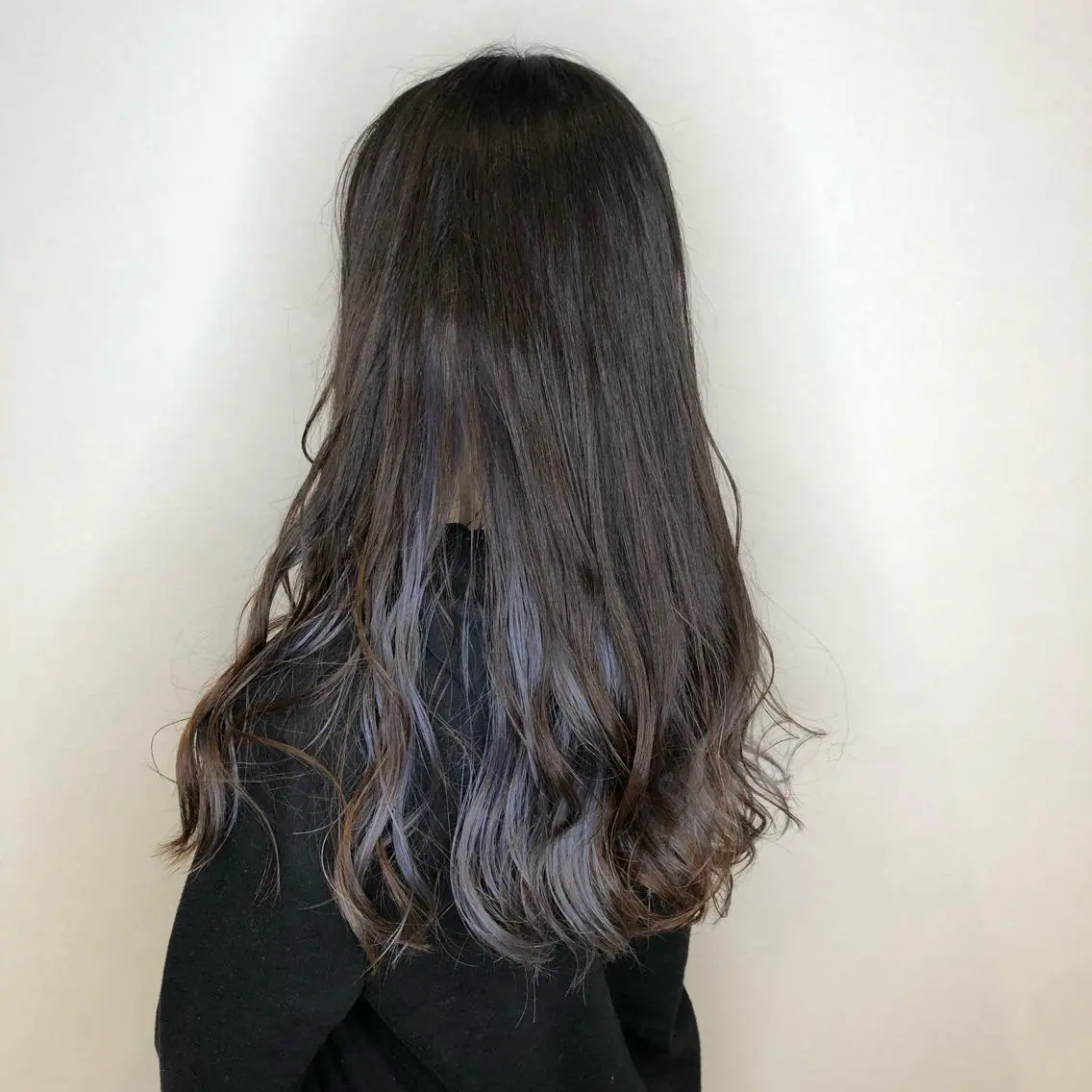 セミロング カラー インナーカラー 髪質改善美容師 中村　一のヘアスタイル