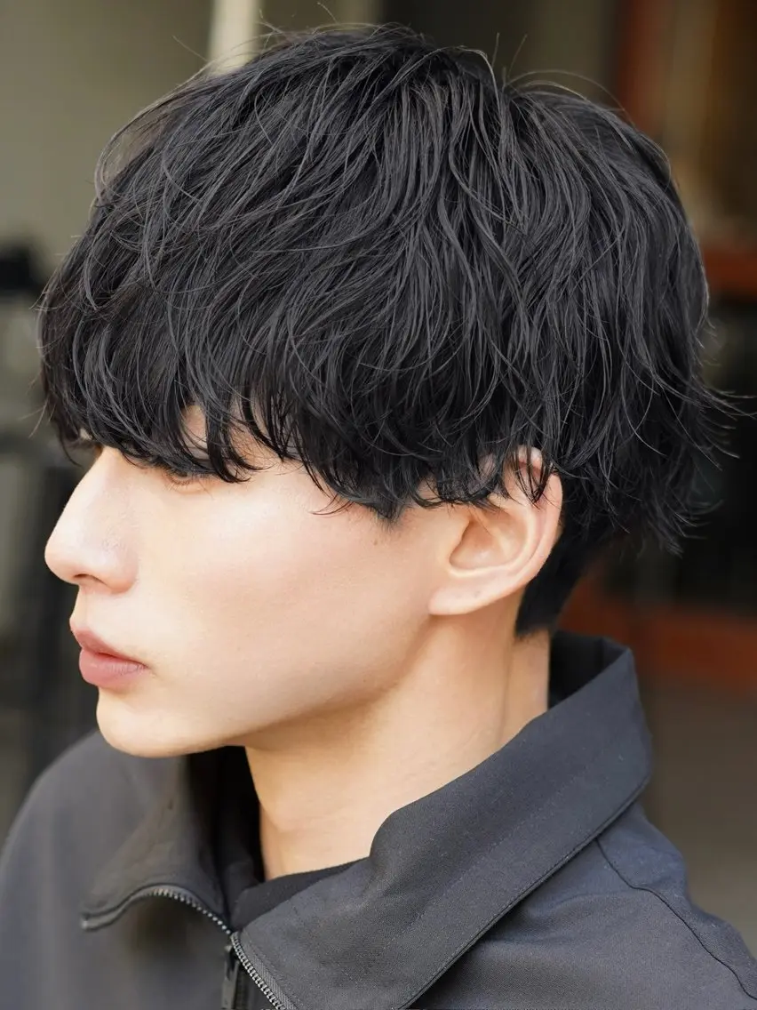 パーマ メンズ カット パーマ メンズ特化/パーマ /縮毛矯正/山本千太のヘアスタイル