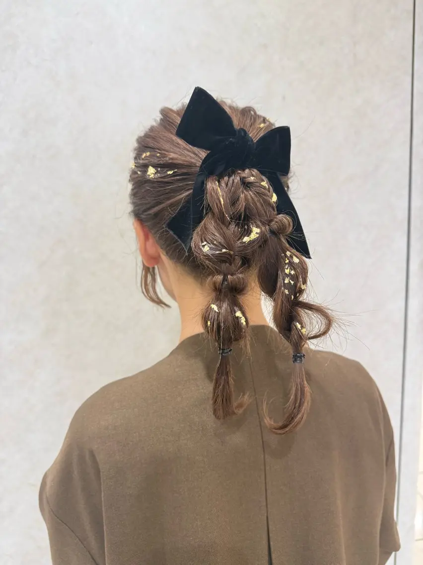 【🎆仙台花火＆七夕限定】浴衣にぴったり♡ヘアアレンジの写真