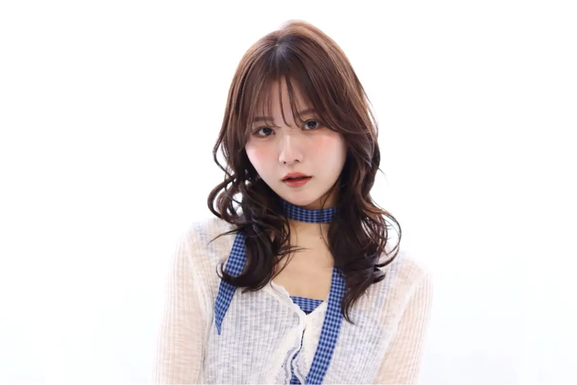 ロング 髙原菖💎 カラーモデル募集中のヘアスタイル
