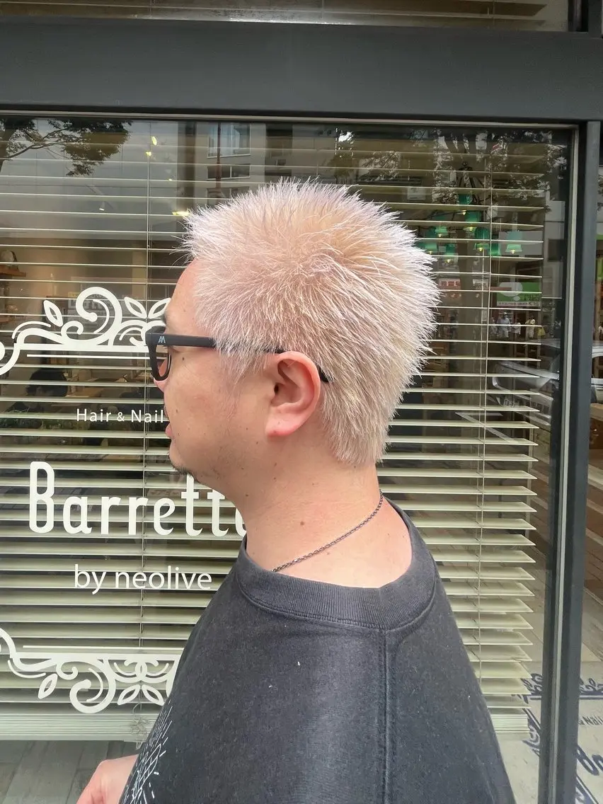 カラー メンズ カット ヘアカラー ヤシロケンタ メンズ特化のヘアスタイル