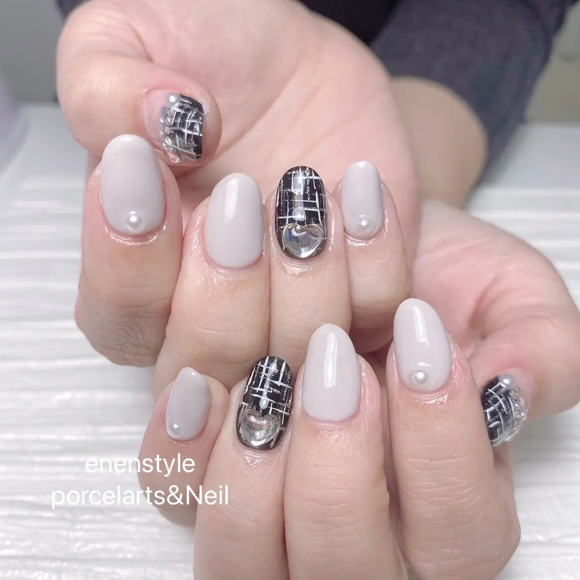 ネイル ハンドネイル 🐾enen style 🐾のネイルデザイン