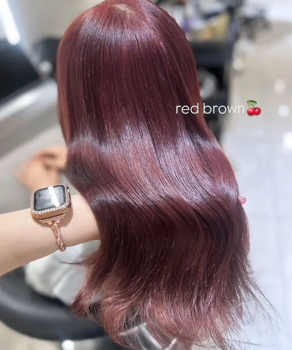 ロング レイヤー/ハイトーン 🤍reina🤍のヘアスタイル