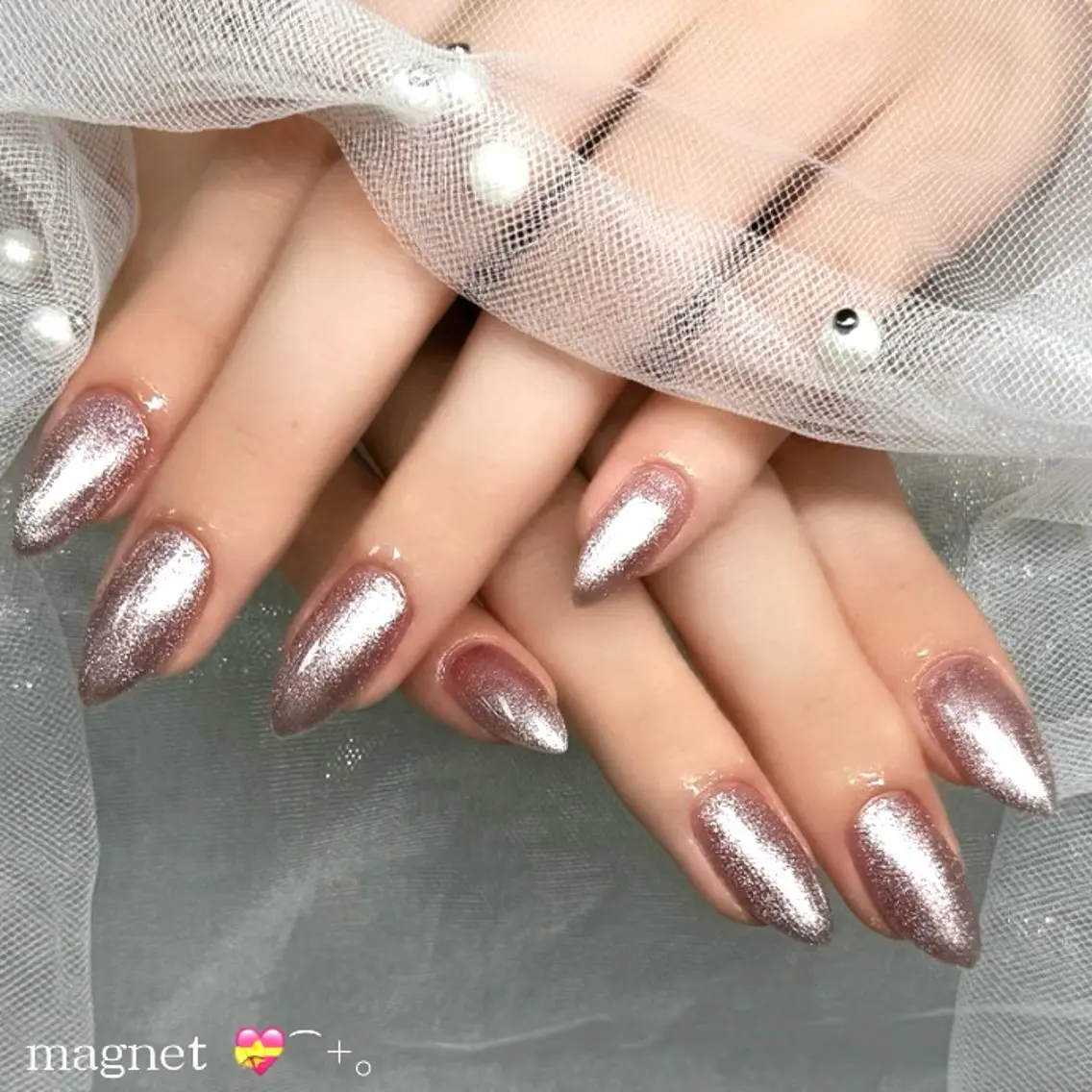 ネイル ハンドネイル 🎀sao🎀銀座 ワンホンネイルのネイルデザイン