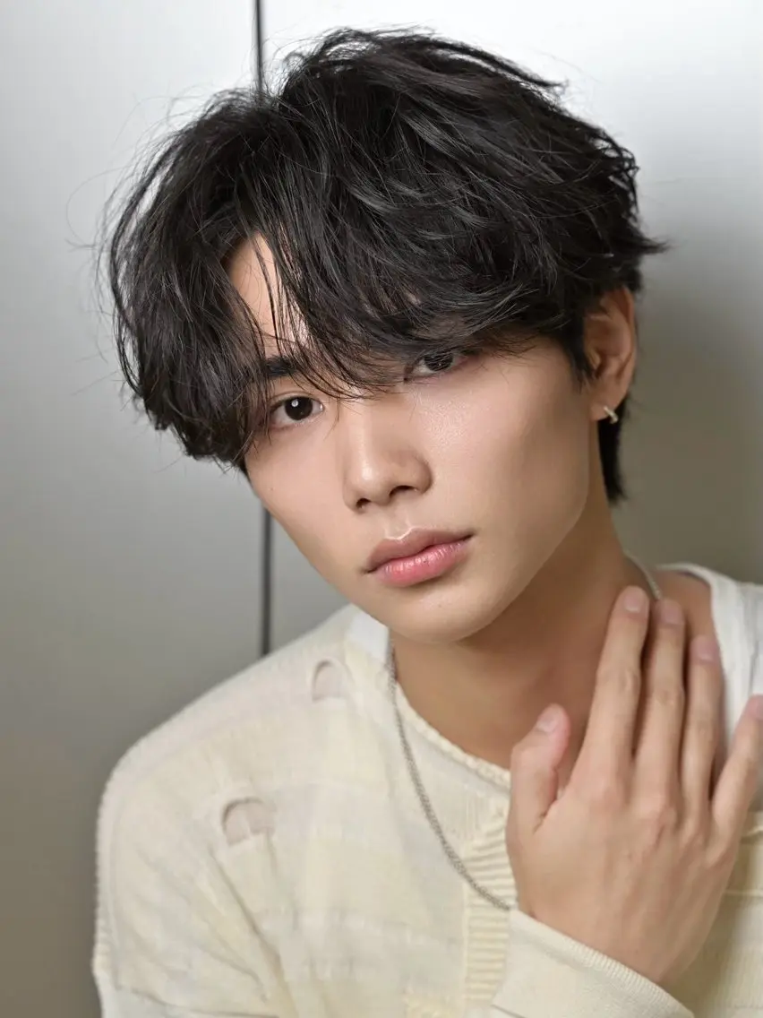 パーマ カット パーマ 【公式】メンズサロン LUCEY福岡大名のヘアスタイル