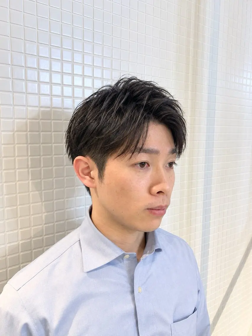 メンズ 鈴木 啓太のヘアスタイル