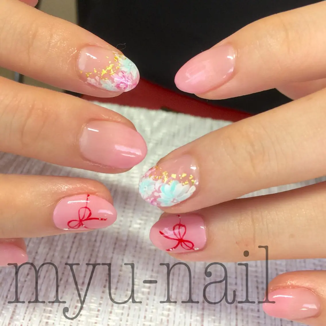 ネイル ハンドネイル ホームサロン myu-nailのネイルデザイン