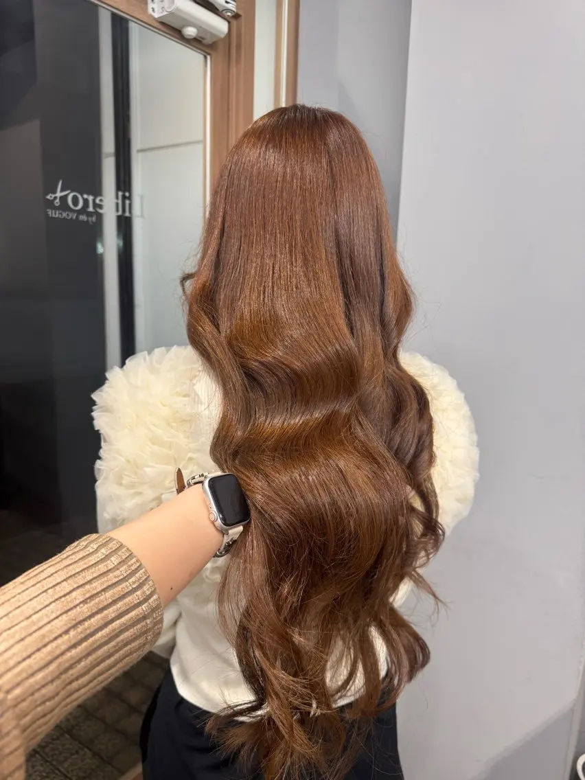 ロング カラー ヘアカラー トリートメント ヘアセット sakura / color ✧のヘアスタイル