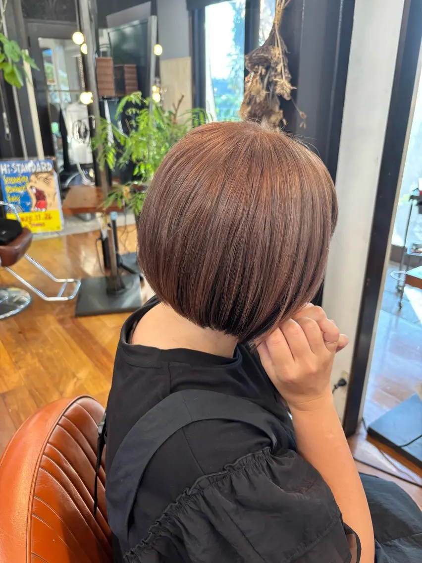 カラー ブリーチ ヘアカラー NAGONSTYLE 田村　莉生のヘアスタイル