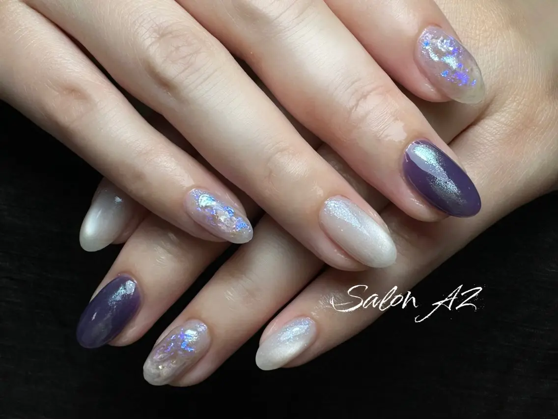 ネイル オフィスネイル ハンドネイル salon AZのネイルデザイン