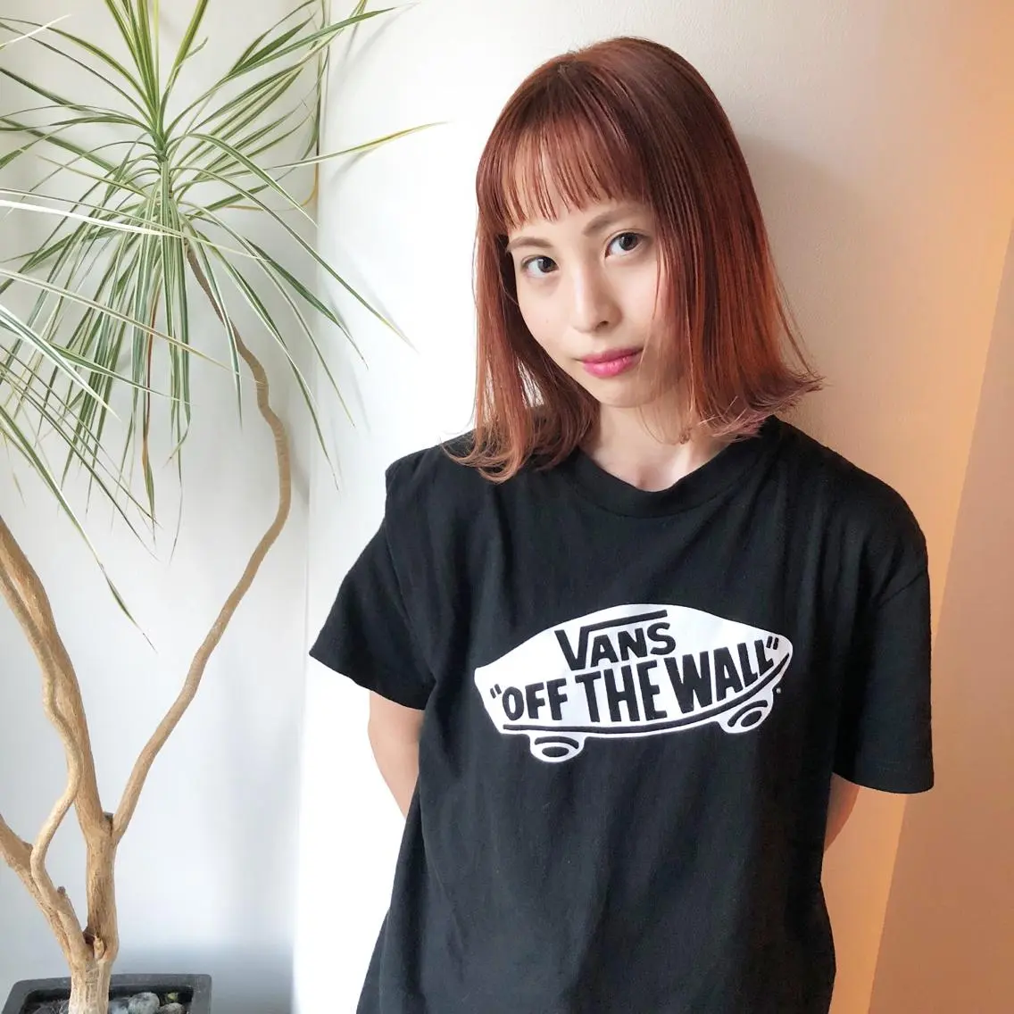 ミディアム くせ毛×ショート 上岡勇祐のヘアスタイル