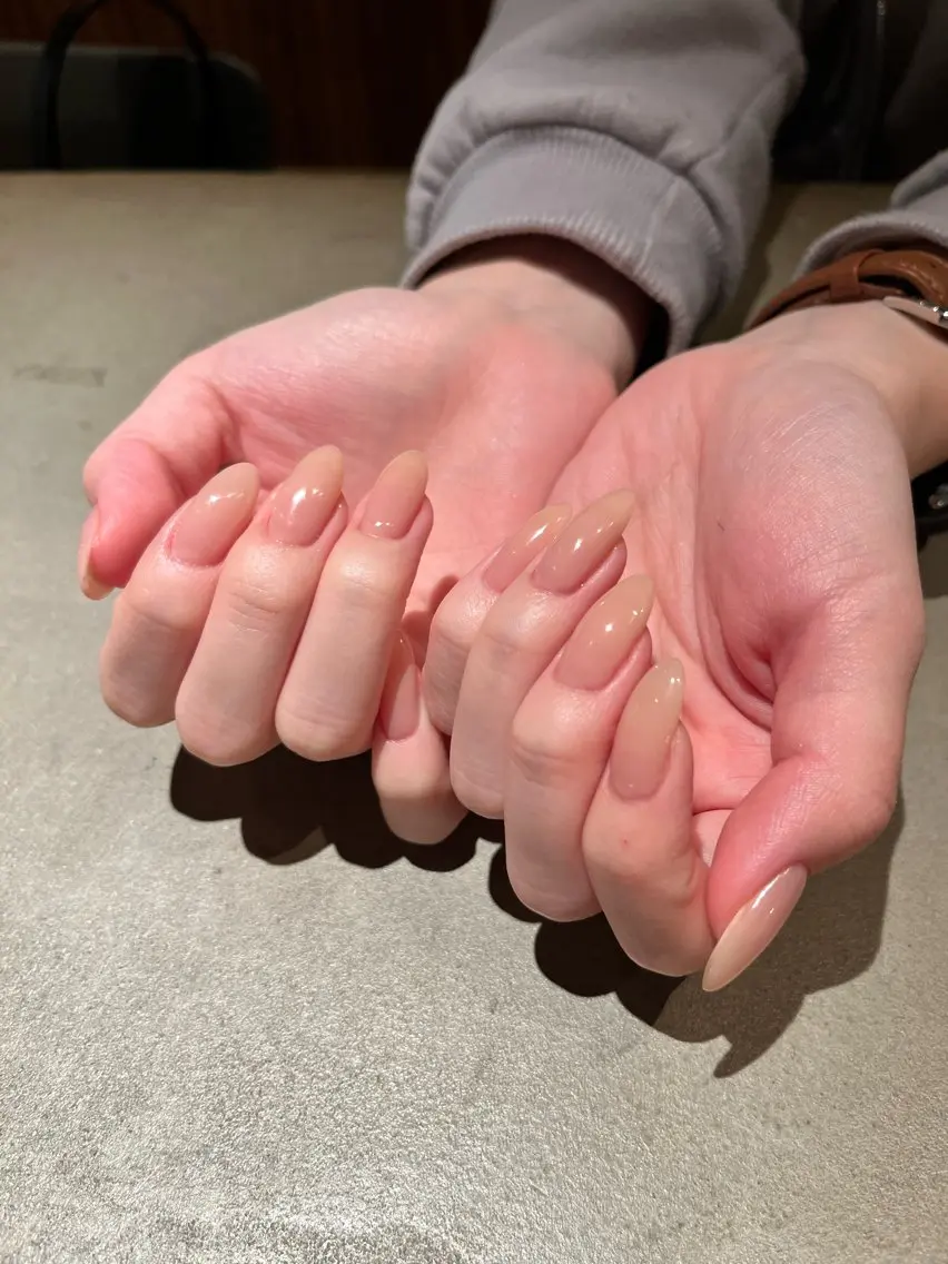 フィルイン　【オフ込みワンカラー】持ちが良くなるジェル使用！の写真