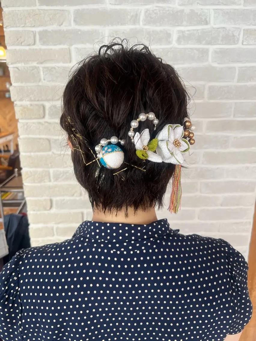 ショート ヘアアレンジ Topstylist YUKIのヘアスタイル