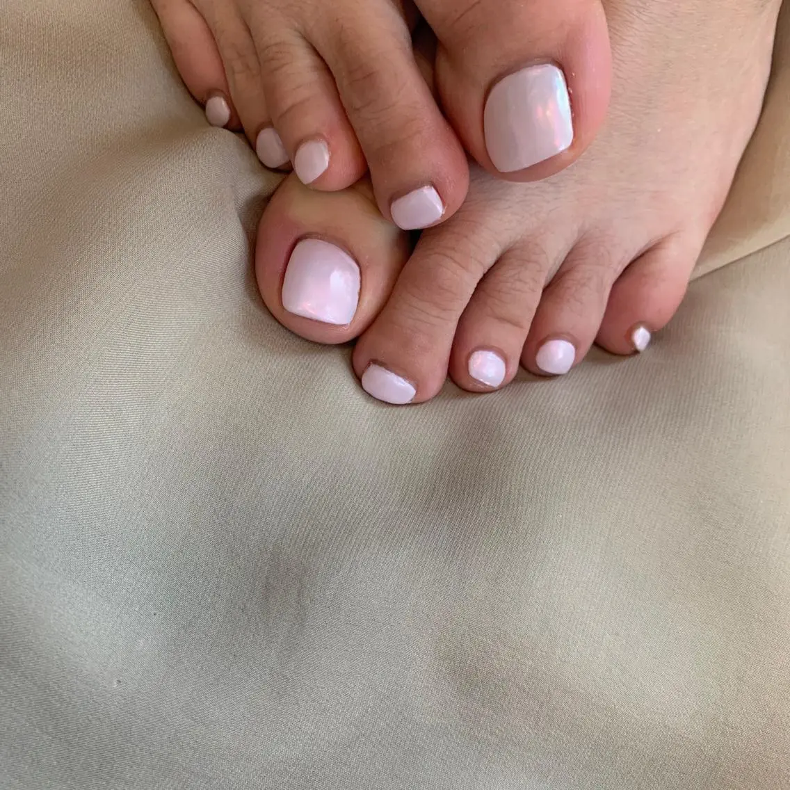 ネイル オーロラネイル ワンカラーネイル cocoro nail salonのネイルデザイン