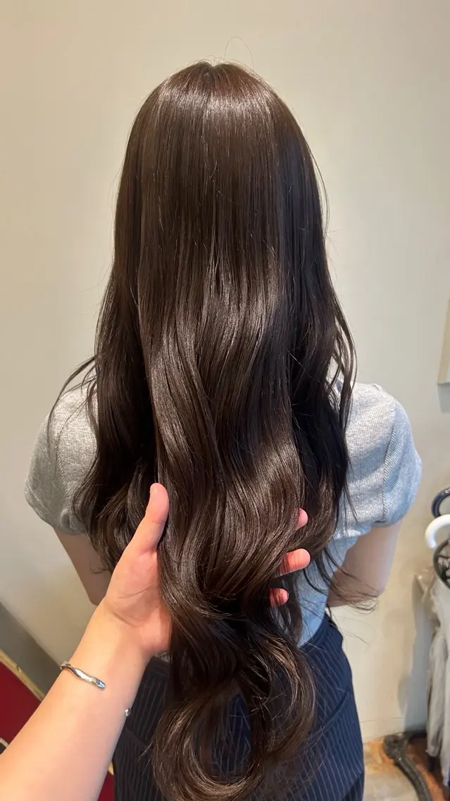 🩷【レディース限定】ブリーチなしのワンカラー🩷の写真