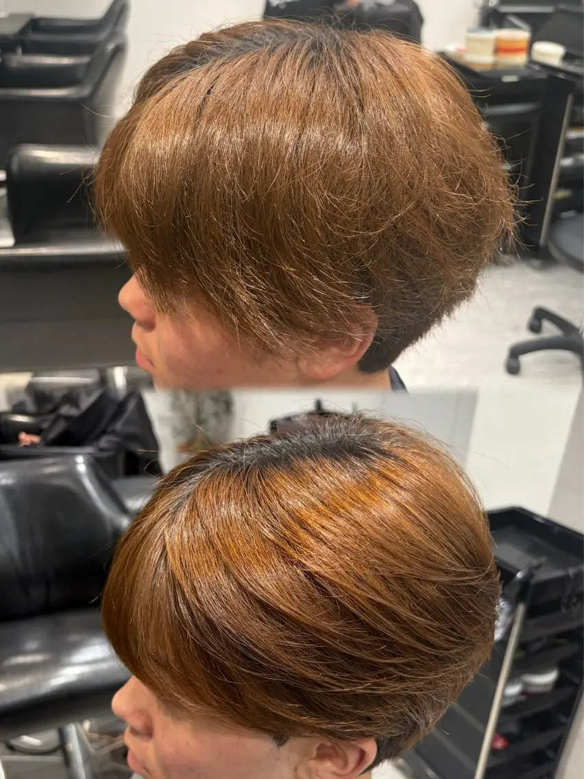 メンズ カット 縮毛矯正 🍒KUMAGAI 🍒のヘアスタイル