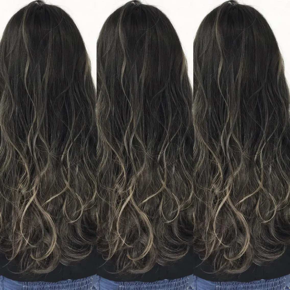 ロング カラー LUSTRE クロサワのヘアスタイル