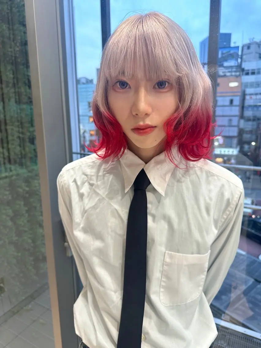 カラー メンズ ‪❥ブリーチ💗 MIKUのヘアスタイル