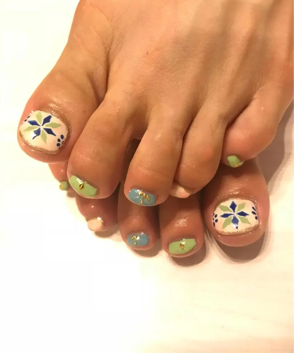 フット２本定額の写真