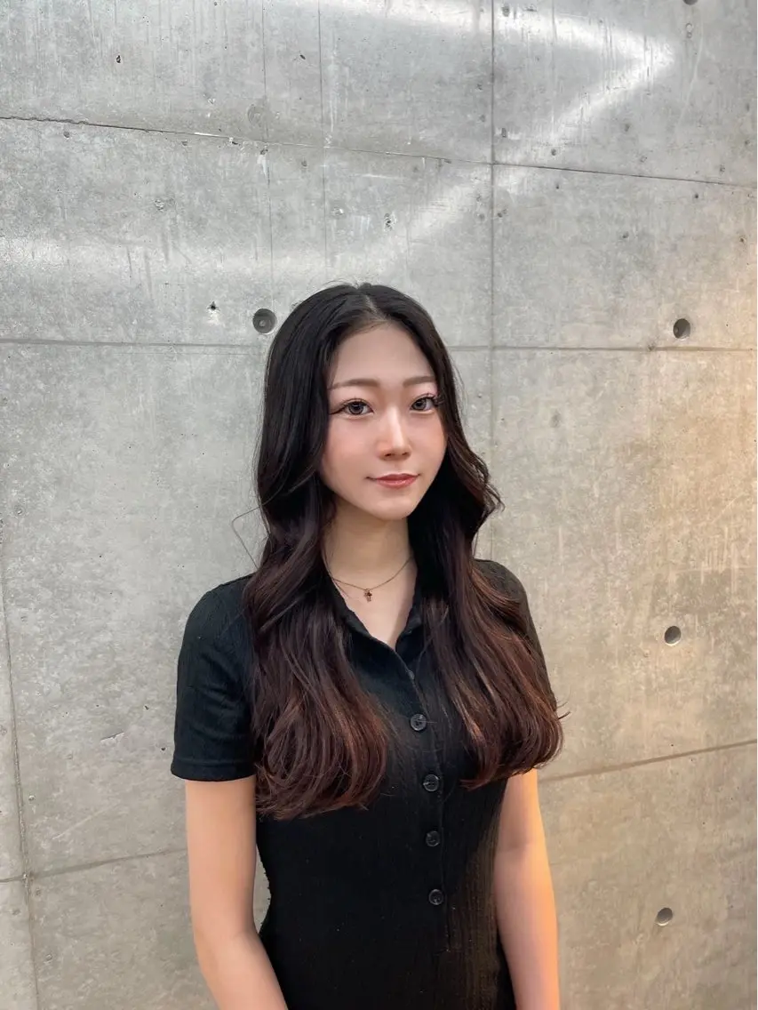 セミロング レイヤーカット カット トリートメント 心斎橋美容師 🎀mitsukiのヘアスタイル