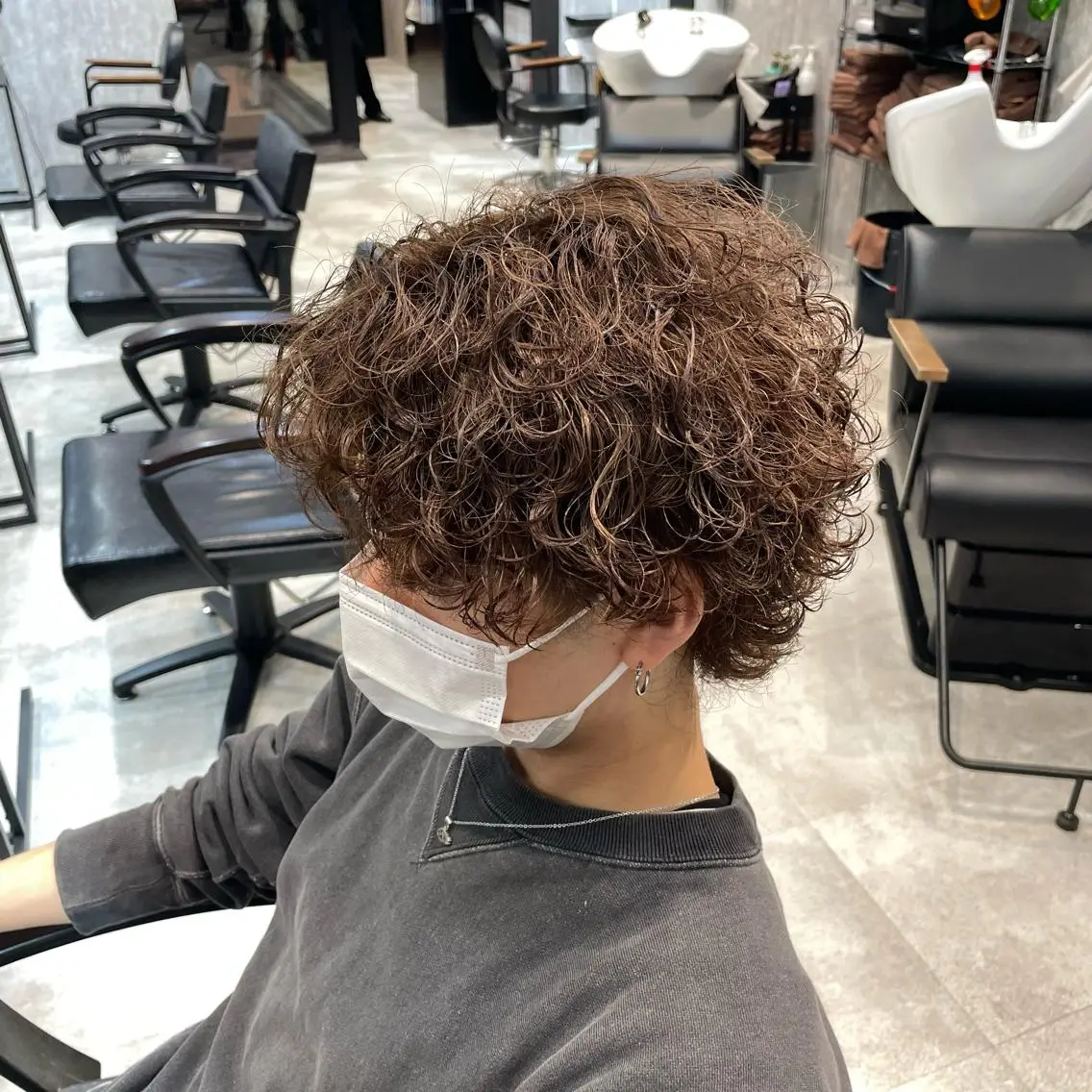 パーマ メンズ カット ヘアカラー パーマ ✨メンズ特化✨鈴木 遼太のヘアスタイル