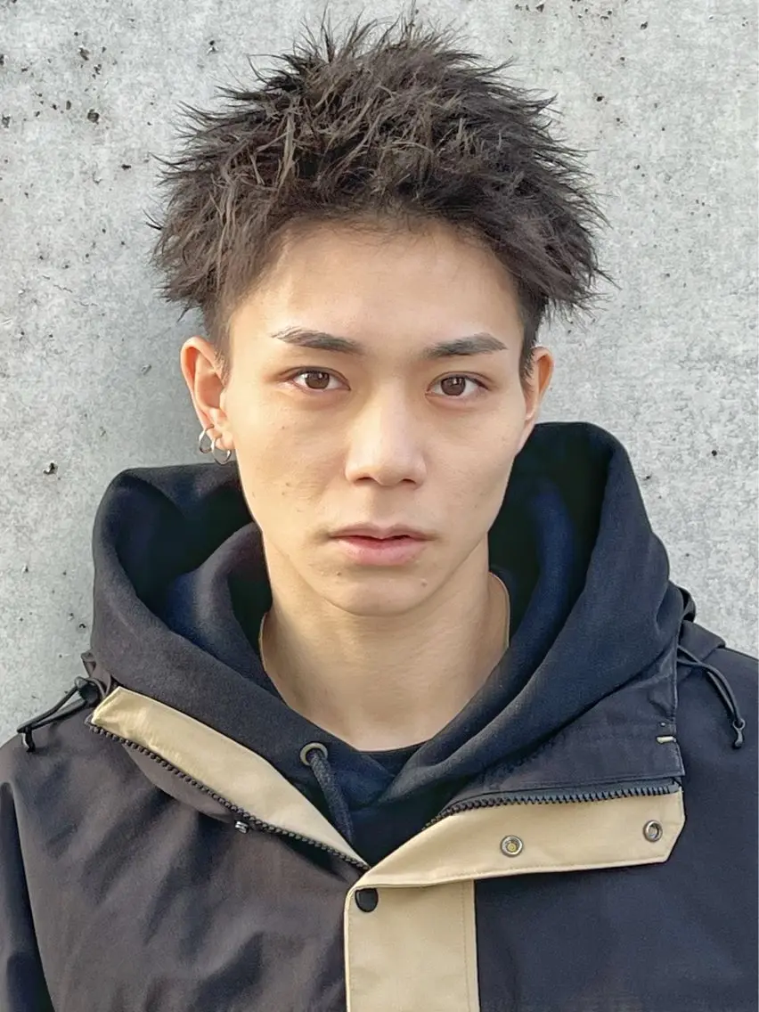 【新規or学割U24メンズ限定】フレームカット+ワンカラー ¥8100の写真