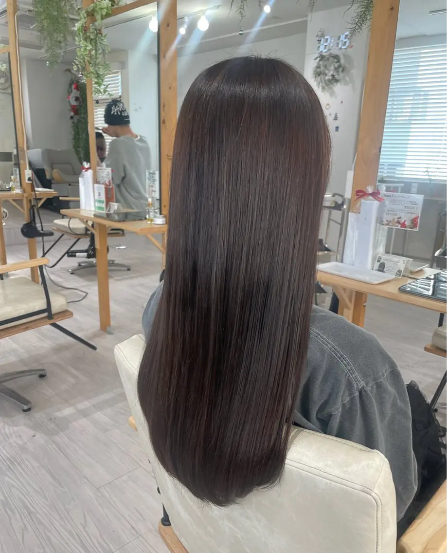 ロング ヘアカラー トリートメント ❤︎SAKURA 【Rico】❤︎のヘアスタイル