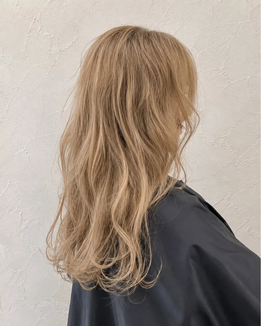 ロング カラー 石川 尚斗のヘアスタイル