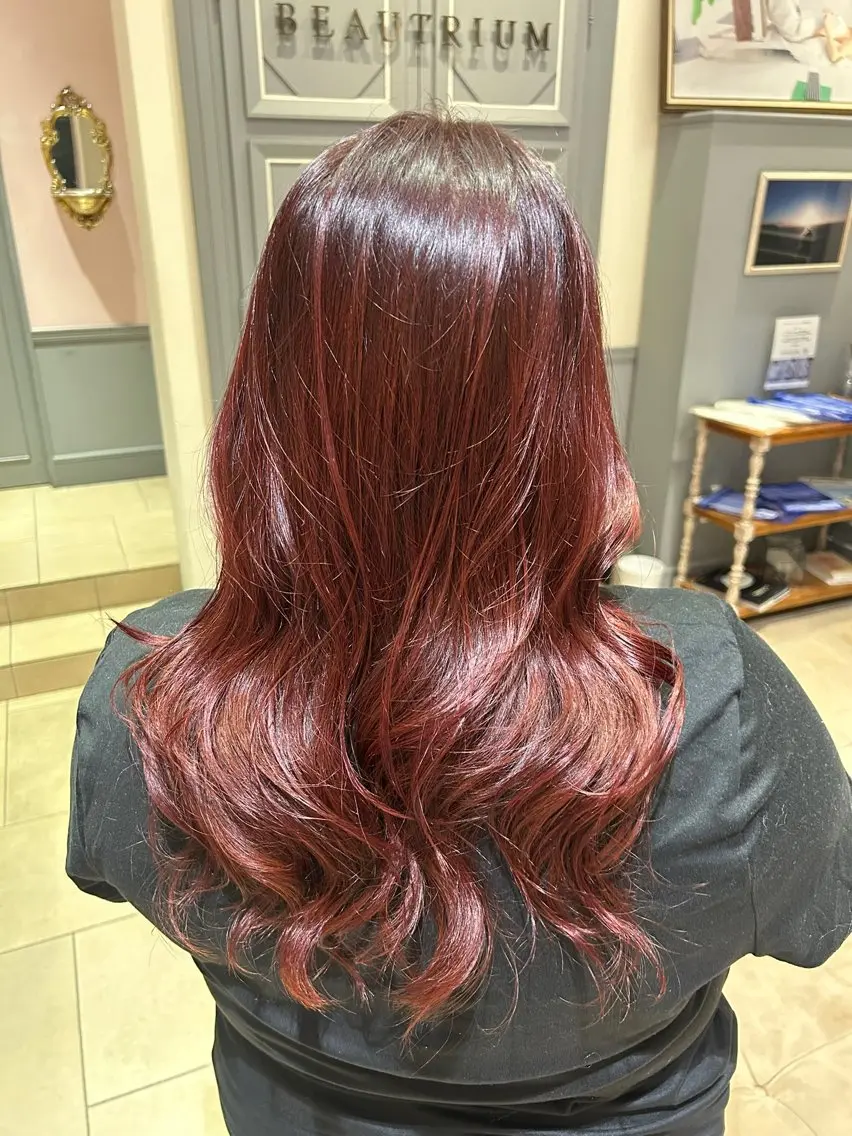 カラー ヘアカラー 坂田 成彌のヘアスタイル