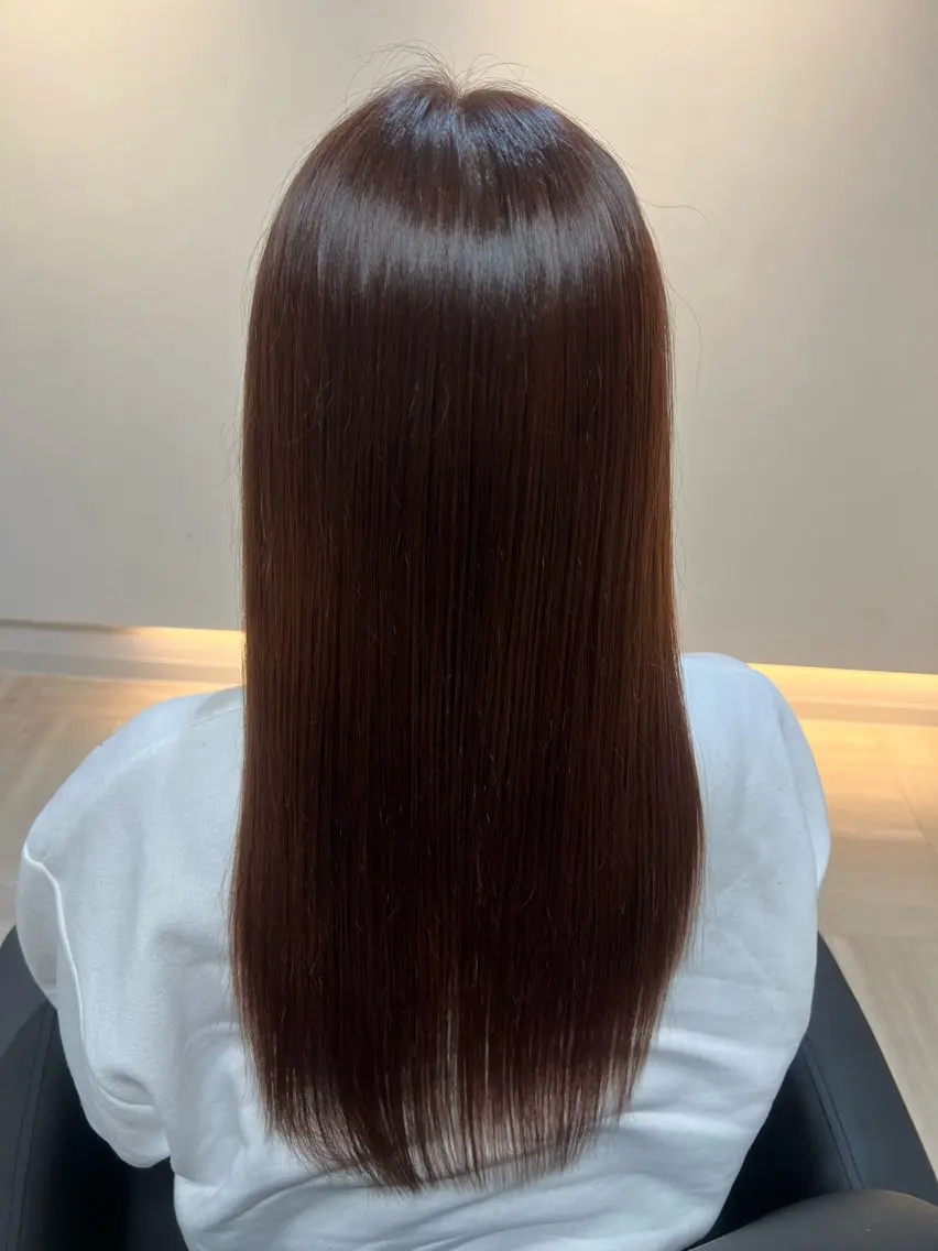 ロング カラー おおもり なつみのヘアスタイル