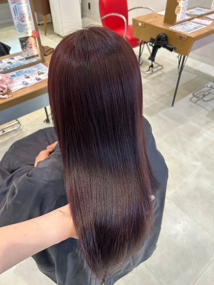 ロング カラー カット ヘアカラー トリートメント レイヤー/インナー カラー🦋ルイのヘアスタイル