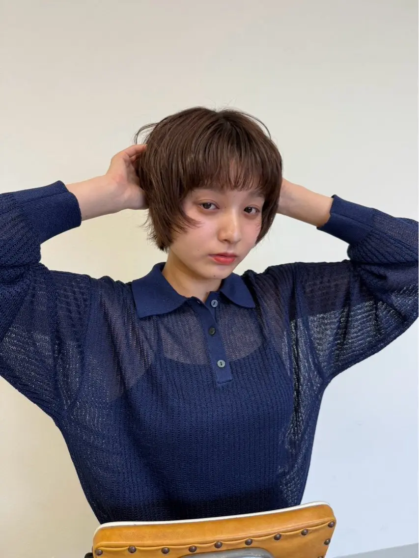 《5月限定‼️ short cut+前髪縮毛矯正募集中🛋》※注意事項を必ずご覧下さい‼️の写真