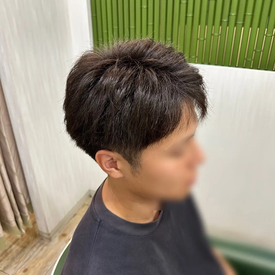 ショート メンズ 矢内 結菜のヘアスタイル